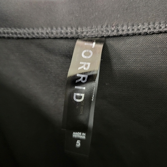 Torrid Black One Piece Skater SwimDress Swimsuit Beach Pool Vacation resort - Picture 11 of 13